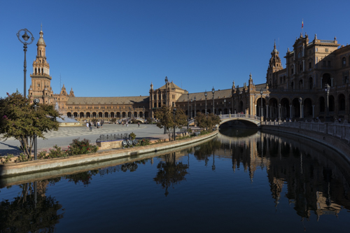 Spain; Seville; Plaza de Espana