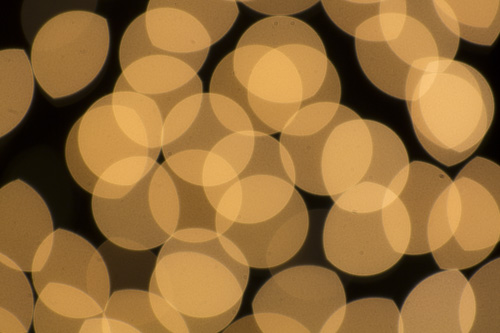 Lights, blurred, spheres of light, bokah.