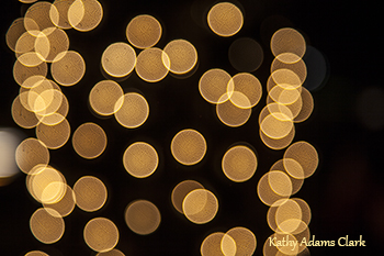 Blurry background, bokah, lens test, holiday lights