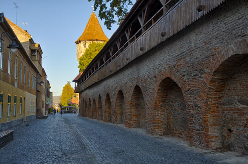 Sibiu, Romania, historic center.